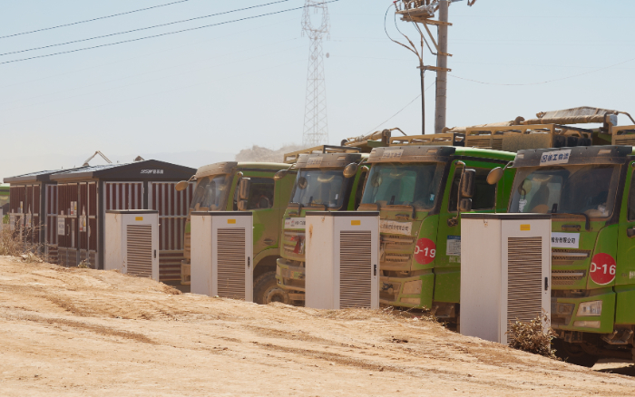 重大项目举行时！！！OK138太阳集团官网新能源自卸车打造“绿色基建”新范式